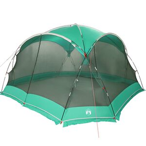 vidaXL &Scaron;otor z mrežo proti komarjem Morsko zelena 434 x 434 x 230 cm