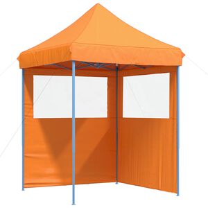 vidaXL Zabavni &scaron;otor 200 x 200 x 306 cm Oranžna Oxford tkanina