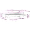 vidaXL Izvlečna dnevna postelja 2x(80x200) cm trdna borovina
