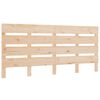 vidaXL Vzglavna 135x3x80 cm trdna borovina