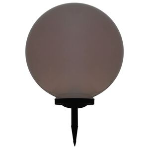vidaXL Zunanja solarna svetlika LED okrogla 50 cm RGB