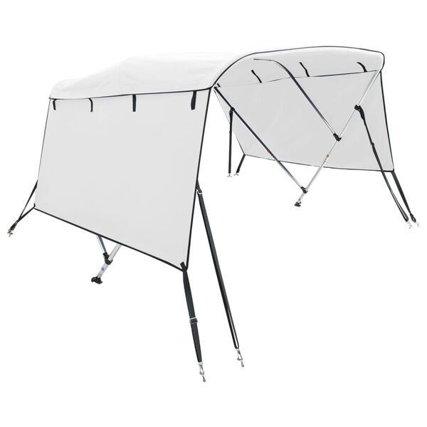 vidaXL Bimini tenda s 3 loki in stranicami 183x(137-152)x137 cm
