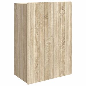 vidaXL Omara za steno Sonoma hrast 66 x 34,5 x 92 cm Inženirski les