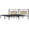 vidaXL Posteljni okvir brez vzmetnice 183x213 cm inženirski les