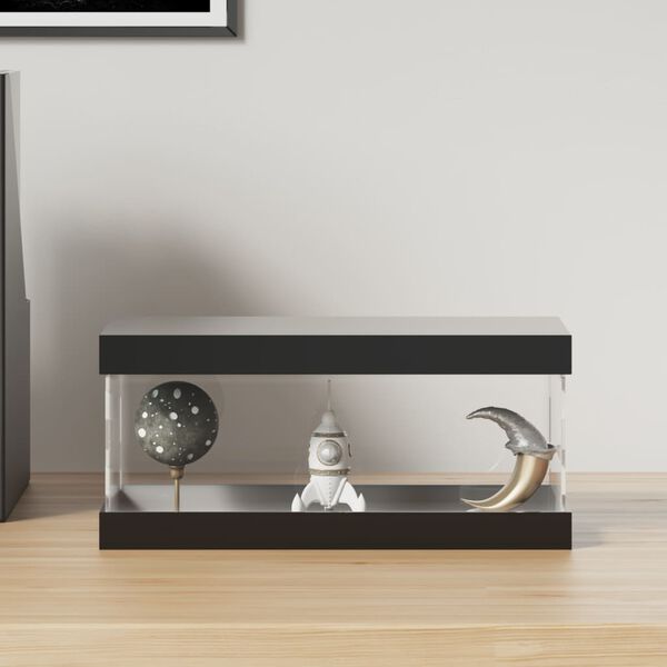 vidaXL Razstavna škatla prozorna 24x12x11 cm akril