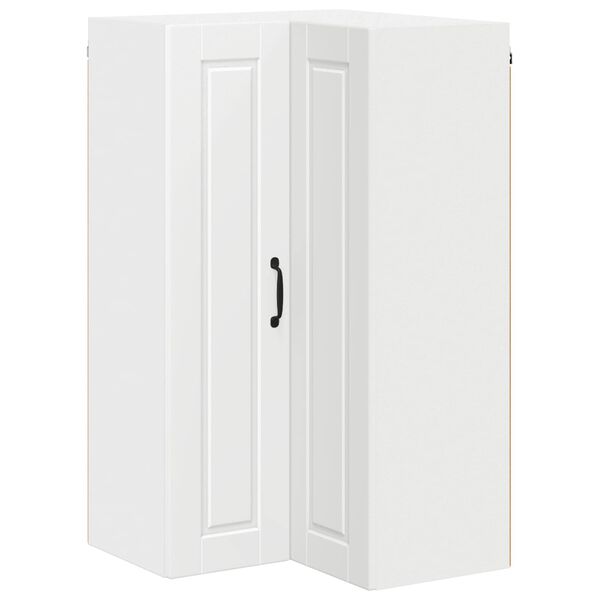 vidaXL Kuhinjski element z vrati Bela 57 x 57 x 100 cm Konstruiran les