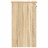 vidaXL Računalniški stolp s predalom sonoma hrast 35x45x77 cm