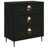 vidaXL Predalni &scaron;afka BREMEN Tisk na magnolijah 66 x 36,5 x 76 cm