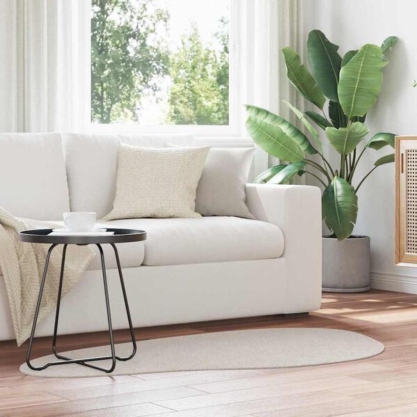 vidaXL Preproge za povr&scaron;ine HUARTE Pe&scaron;čena 80 x 150 cm Poliester