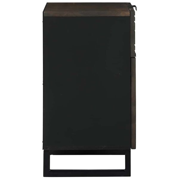 vidaXL Nočna omarica Oreh 50 x 33 x 60 cm Trden akacijev les