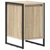 vidaXL Nočna omarica Sonoma hrast 39,5 x 30 x 50 cm Inženirski les