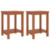 vidaXL Nočne omarice 2 kosa medeno rjave 35x30x47 cm trdna borovina
