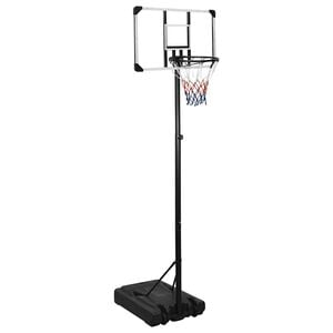 vidaXL Ko&scaron;arka&scaron;ko stojalo prozorno 235-305 cm polikarbonat