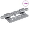 vidaXL Zaponka 1800 kos Srebrna 46 x 17 x 1,2 mm Jeklo