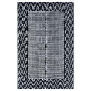 vidaXL Zunanja preproga ARAKIL siva 160x230 cm PP