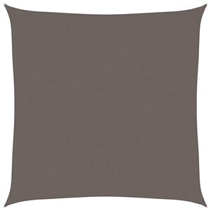 vidaXL Senčno jadro 160 g/m&sup2; antracitno 7x7 m HDPE