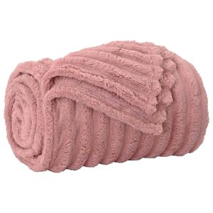 vidaXL Odeja Roza 200 x 150 cm 0.8 kg Flis