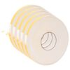 vidaXL Samolepilni pena trak 5 kos Bela 15mm x 10m CR pena