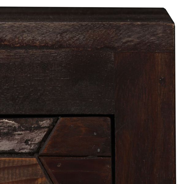 vidaXL Nočna omarica iz trdnega predelanega lesa 40x30x50 cm