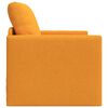 vidaXL Sofa postelja 60cm Temno rumena blago