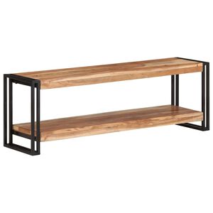 vidaXL TV omarica 120x30x40 cm trden akacijev les