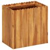 vidaXL Visoka greda 50x30x50 cm trden akacijev les