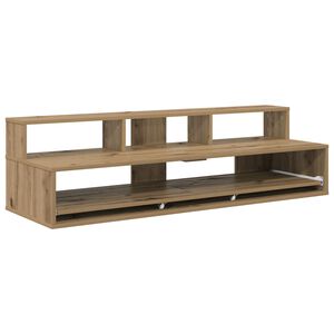 vidaXL Studio pisalna miza Artisan hrast 152 x 42,5 x 36 cm