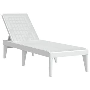 vidaXL Ležalnik antraciten 186x60x29 cm PP