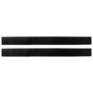 vidaXL Samolepljiva tesnila za vrata 2 kos 100 cm Aluminijeva zlitina