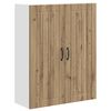 vidaXL Omarica na steni LUCCA Artisan hrast 80 x 31 x 100 cm