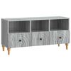 vidaXL TV omarica Siva Sonoma 102 x 34,5 x 50 cm Konstruirano leseno