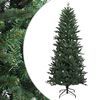 vidaXL Umetno Zložljivo Božično Drevo 180 cm PVC in PE Zelena