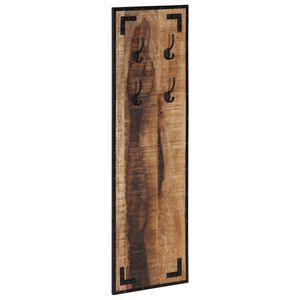 vidaXL Stojalo za pla&scaron;če 35x8x110 cm trden robusten mangov les