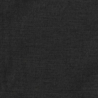 vidaXL Zatemnitvena zavesa z obročki videz platna antracitna 290x245cm