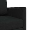 vidaXL Sofa postelja 60cm Črna blago
