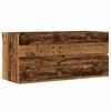 vidaXL Omarica za umivalnik starinski les 100x38,5x45 cm inž. les