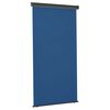 vidaXL Balkonska stranska tenda 125x250 cm modra