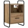 vidaXL Viseca nočna omarica Artisan hrast 40 x 30 x 60 cm
