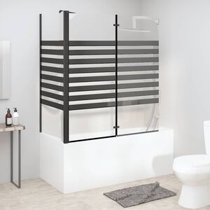 vidaXL Črtasta tu&scaron; kabina 120x68x130 cm kaljeno steklo
