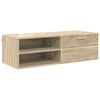 vidaXL Lesena omara Sonoma hrast 100,5 x 39 x 30 cm Konstruiran les