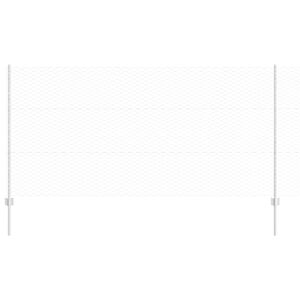 vidaXL Ograja z varjeno žico 50 x 1,2 m (&Scaron; x V) Jeklo vroče pocinkano