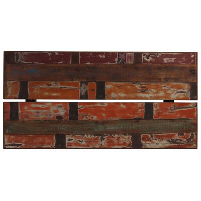 vidaXL Barska garnitura 7-delna iz trdnega predelanega lesa večbarvna