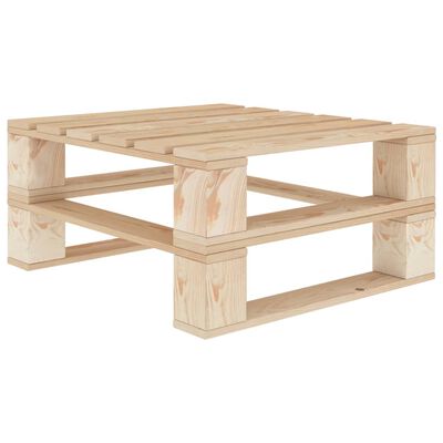 vidaXL Vrtna miza iz palet lesena