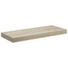 vidaXL Stenske police 2 kosa barva hrasta 60x23,5x3,8 cm MDF
