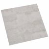 vidaXL Samolepilne Talne Plo&scaron;če Bela in siva 30,5 x 30,5 cm 20 kos PVC