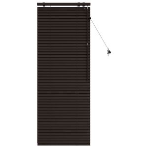 vidaXL Venecijanska žaluzija Temno rjava 65 x 160 cm 35 mm
