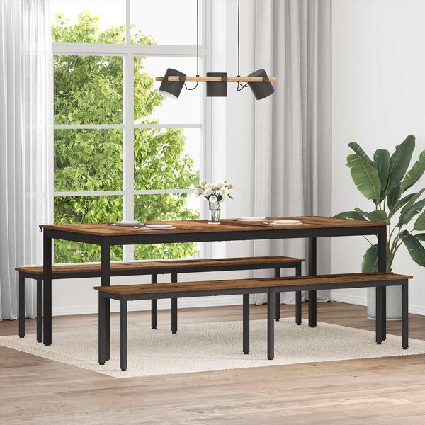 vidaXL klop Star les 200 x 35 x 45 cm Konstruiran les