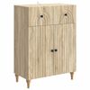 vidaXL Strani &scaron;al Sonoma hrast 66 x 34,5 x 90 cm Inženirski les