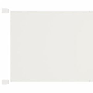vidaXL Vertikalna markiza bela 140x1200 cm tkanina oxford