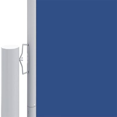 vidaXL Zložljiva stranska tenda modra 180x1000 cm